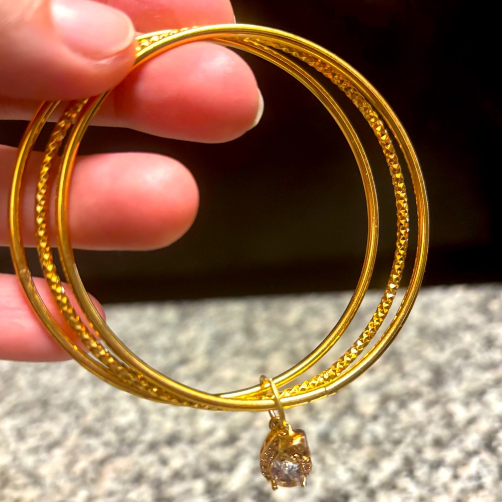 Gold Charm Bracelet